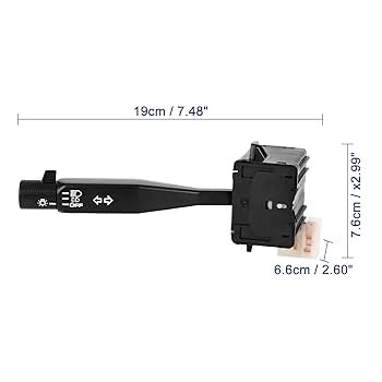 Amazon.com: X AUTOHAUX Turn Signal Switch Headlamp Dimmer